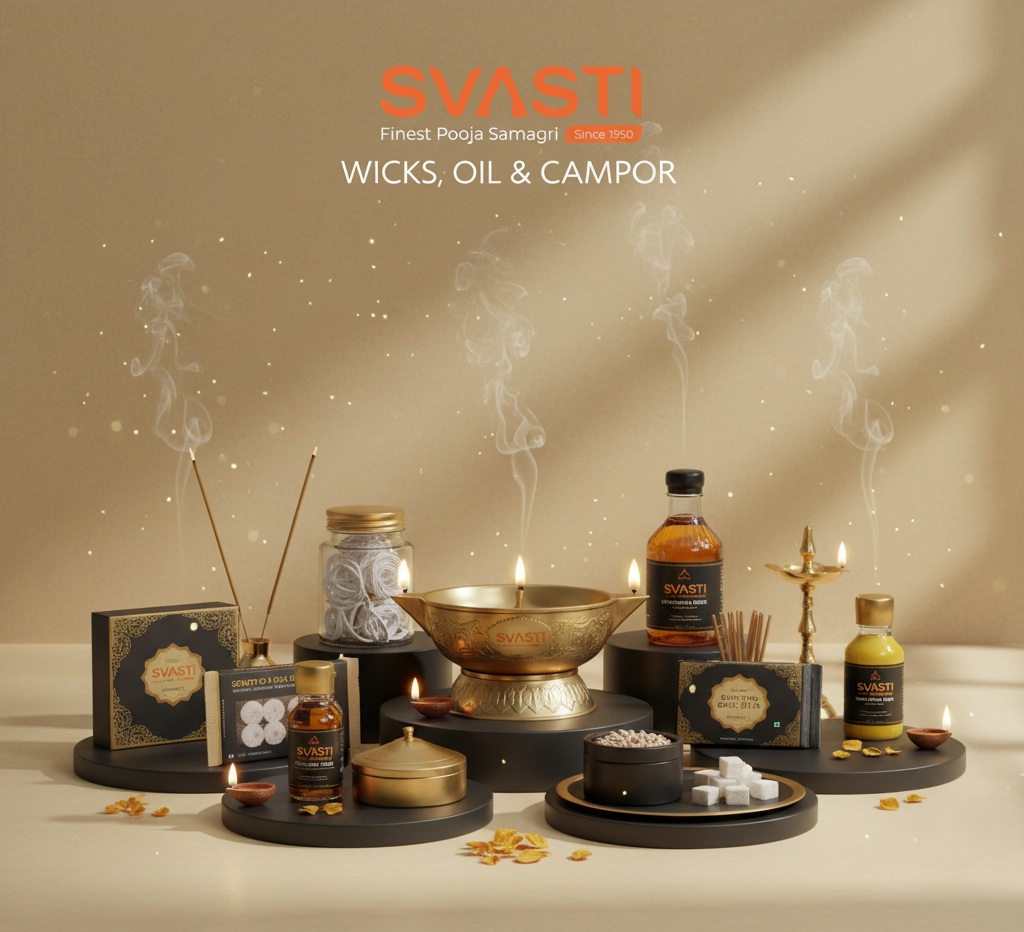 Wicks, Oil & Camphor