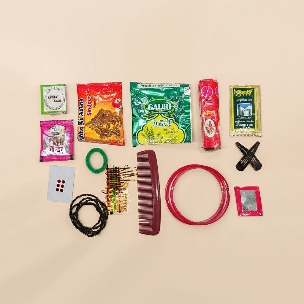 Mata Rani Shringar Set (14 Pcs).