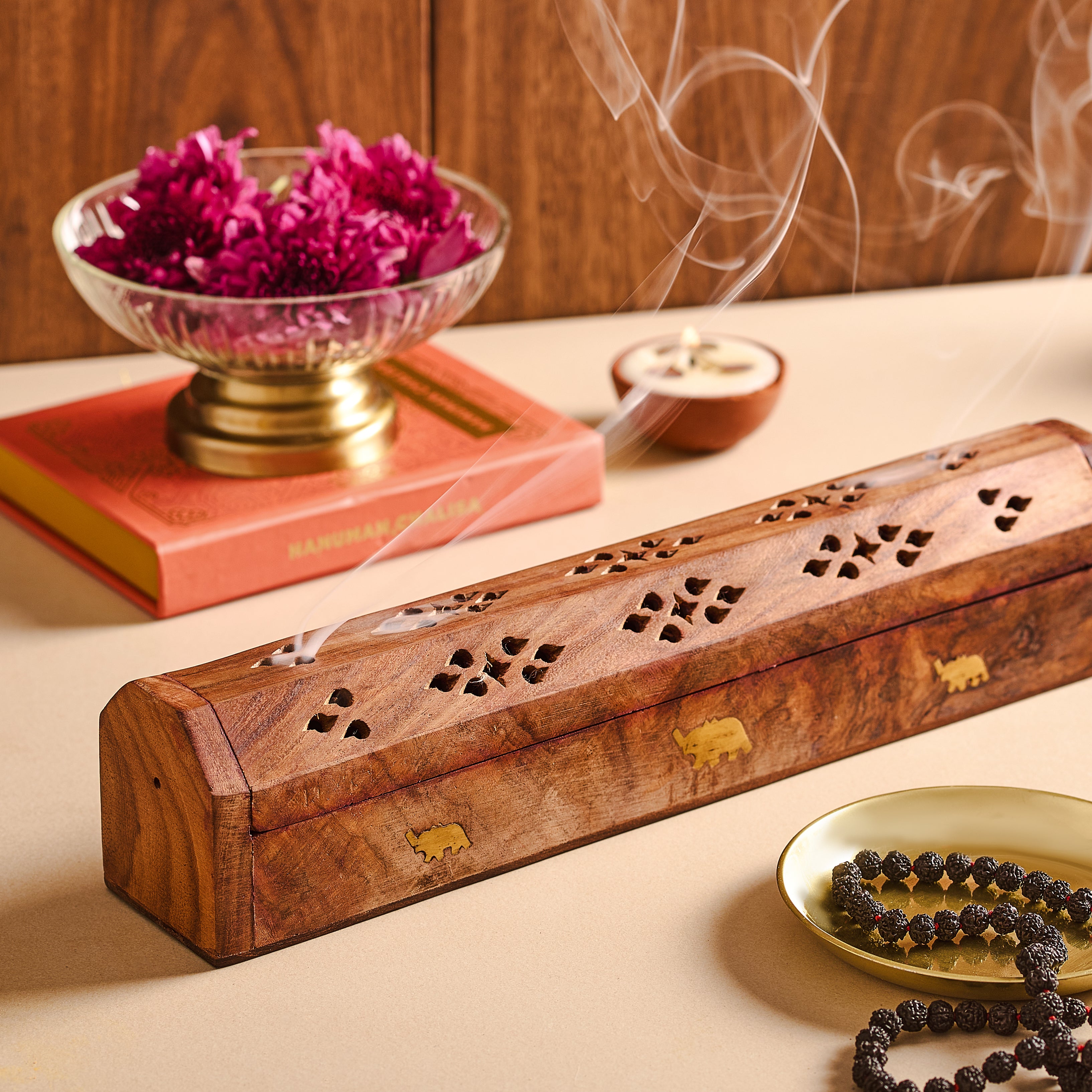 Handcrafted Wooden Agarbatti Stand