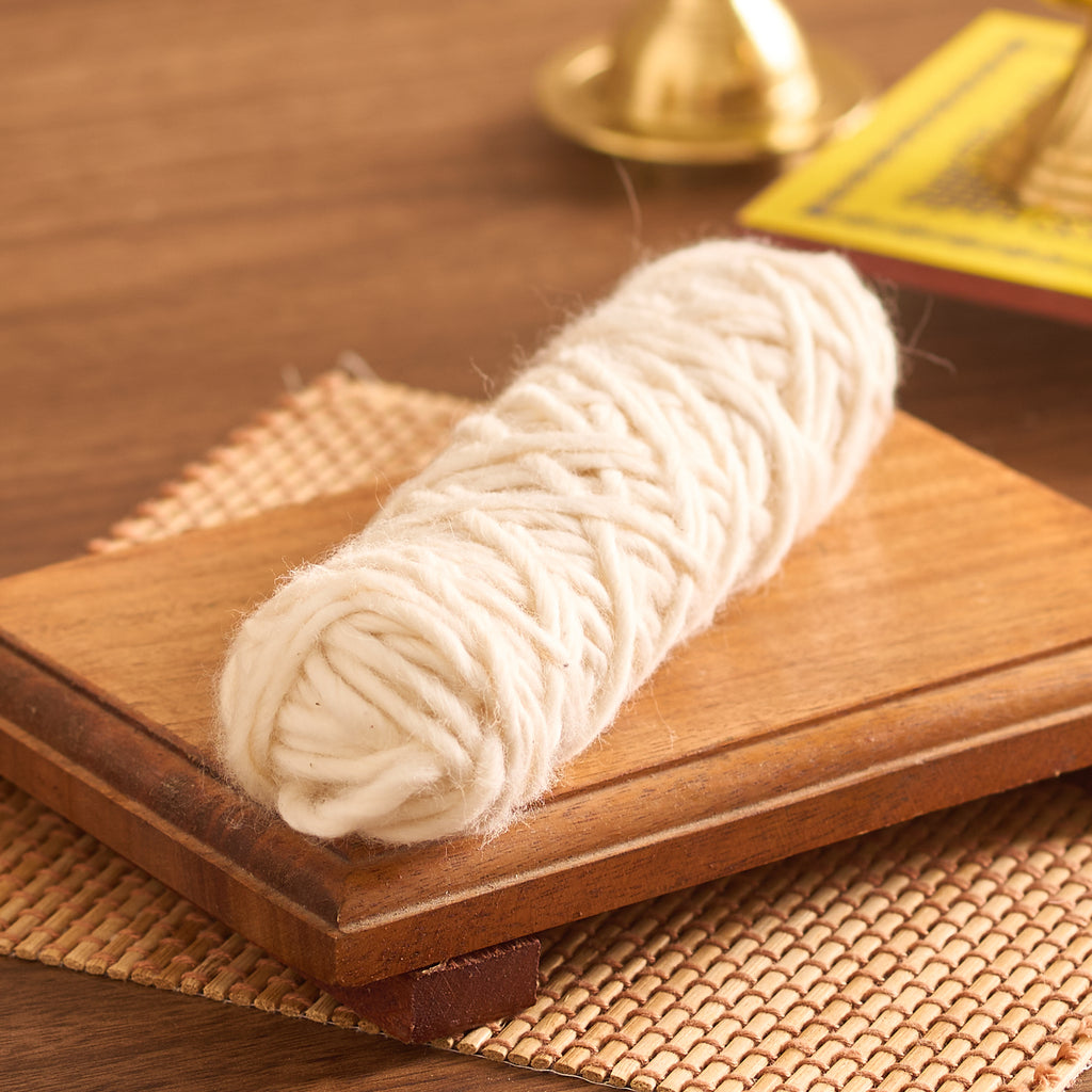 Premium Cotton Roll Bathi for Pooja  (1 Pc).