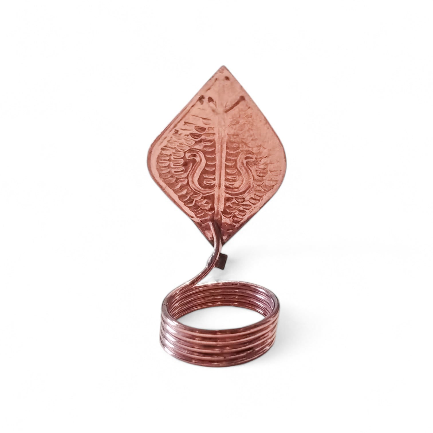 Copper Snake Ring