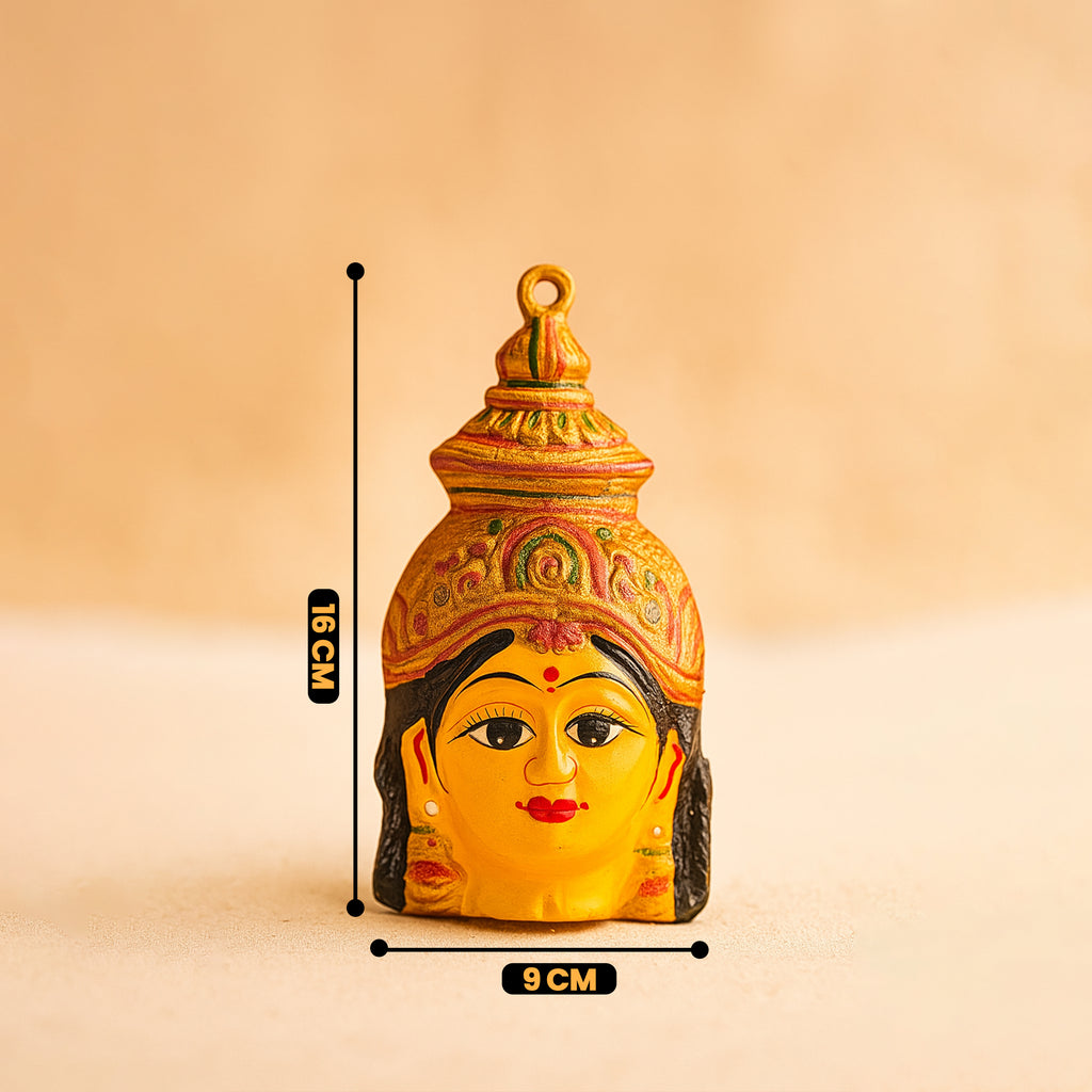 Lakshmi Plain Face Idol for Varalakshmi Pooja