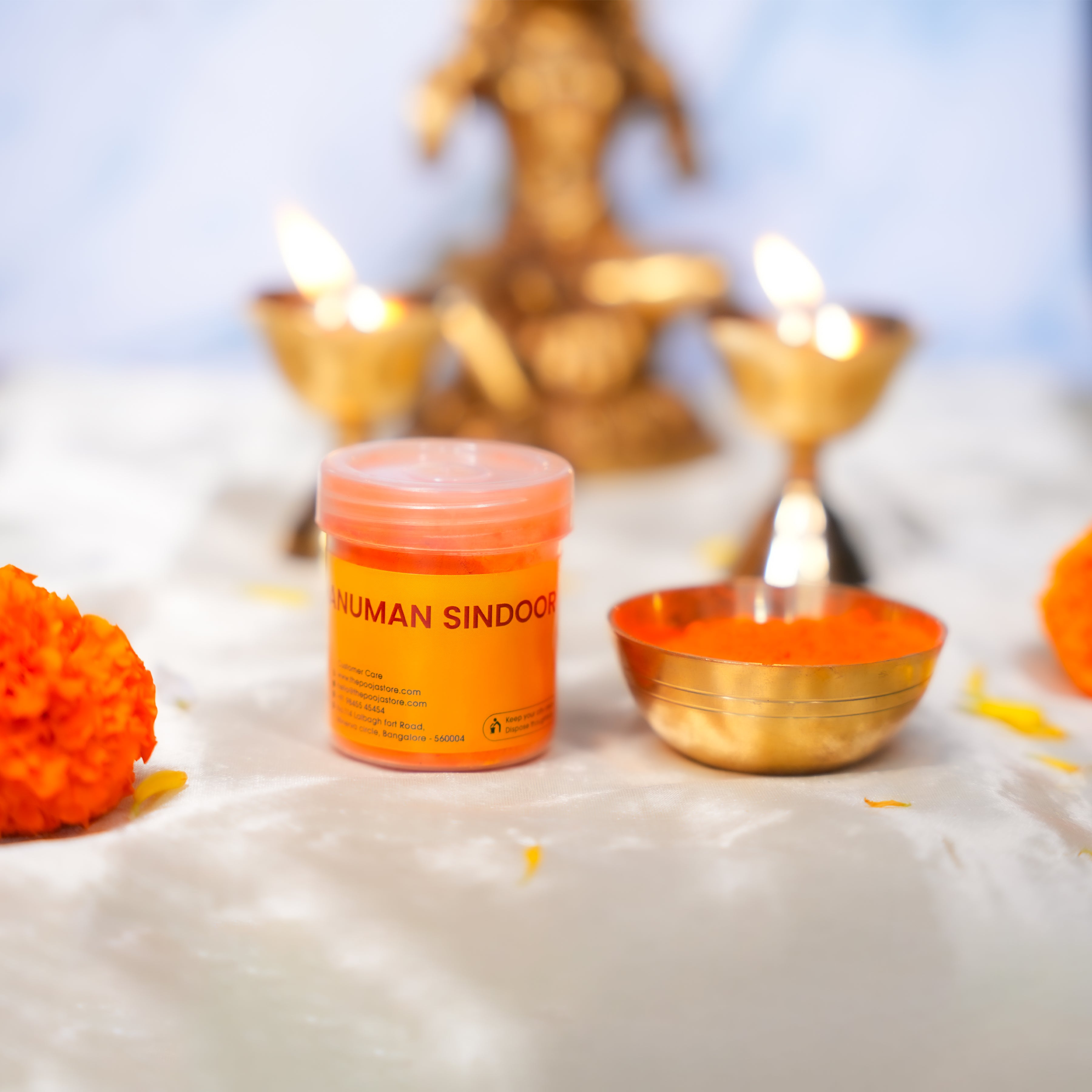 Sacred Hanuman Sindoor – 50g