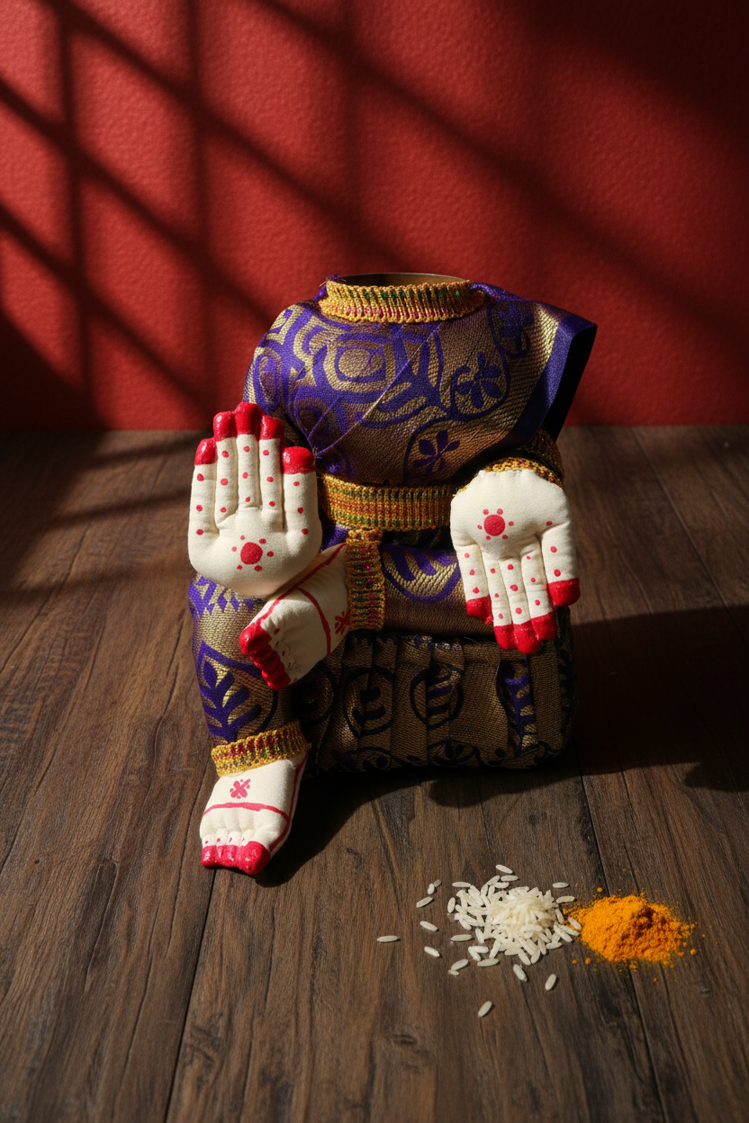 Devi Idol (Zero size Ht.21 Cm - Excluding Face).