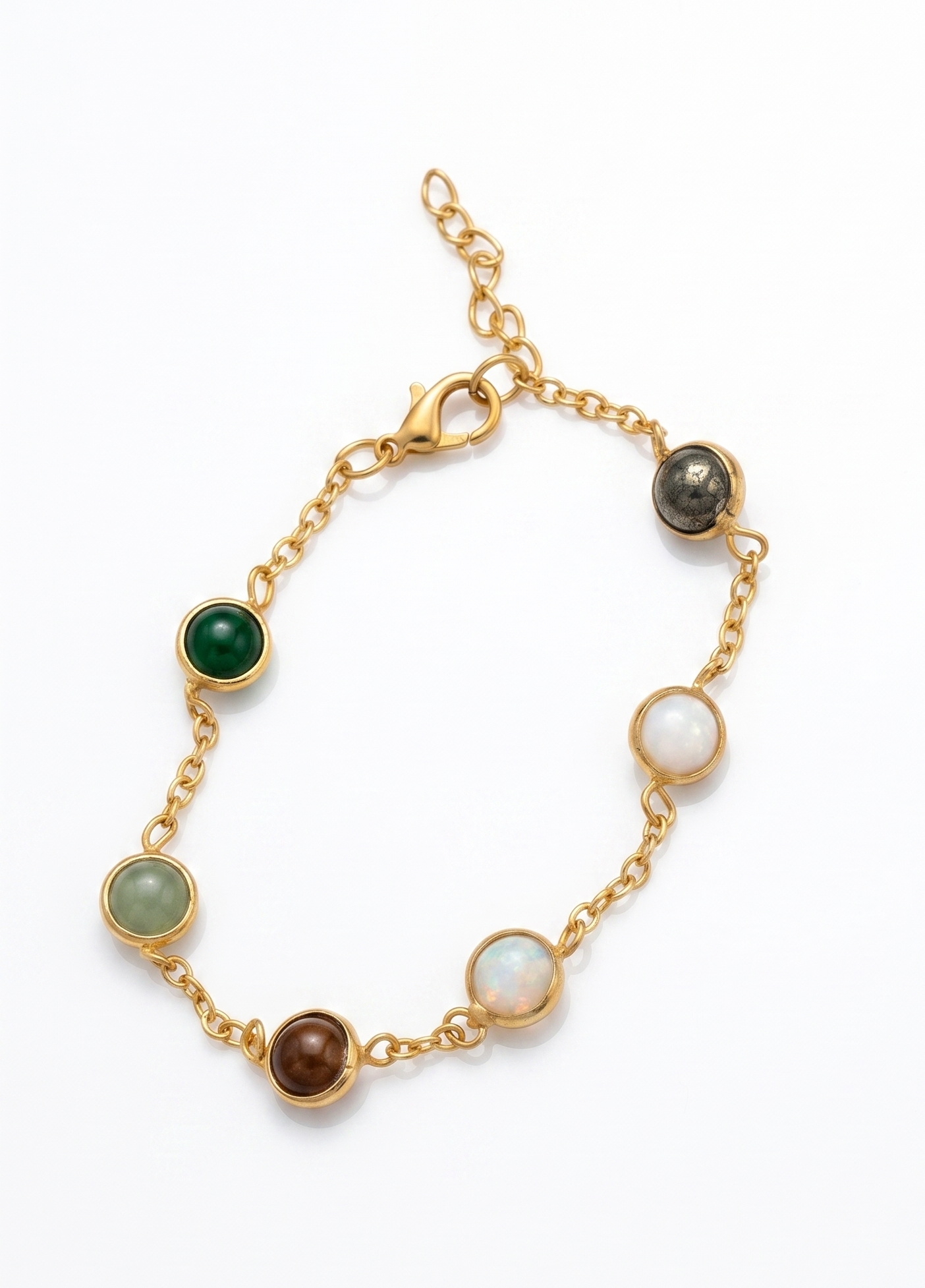 Gold Plated Dhan Yog Metal Bracelet