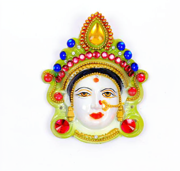 Durga Face Decorated
