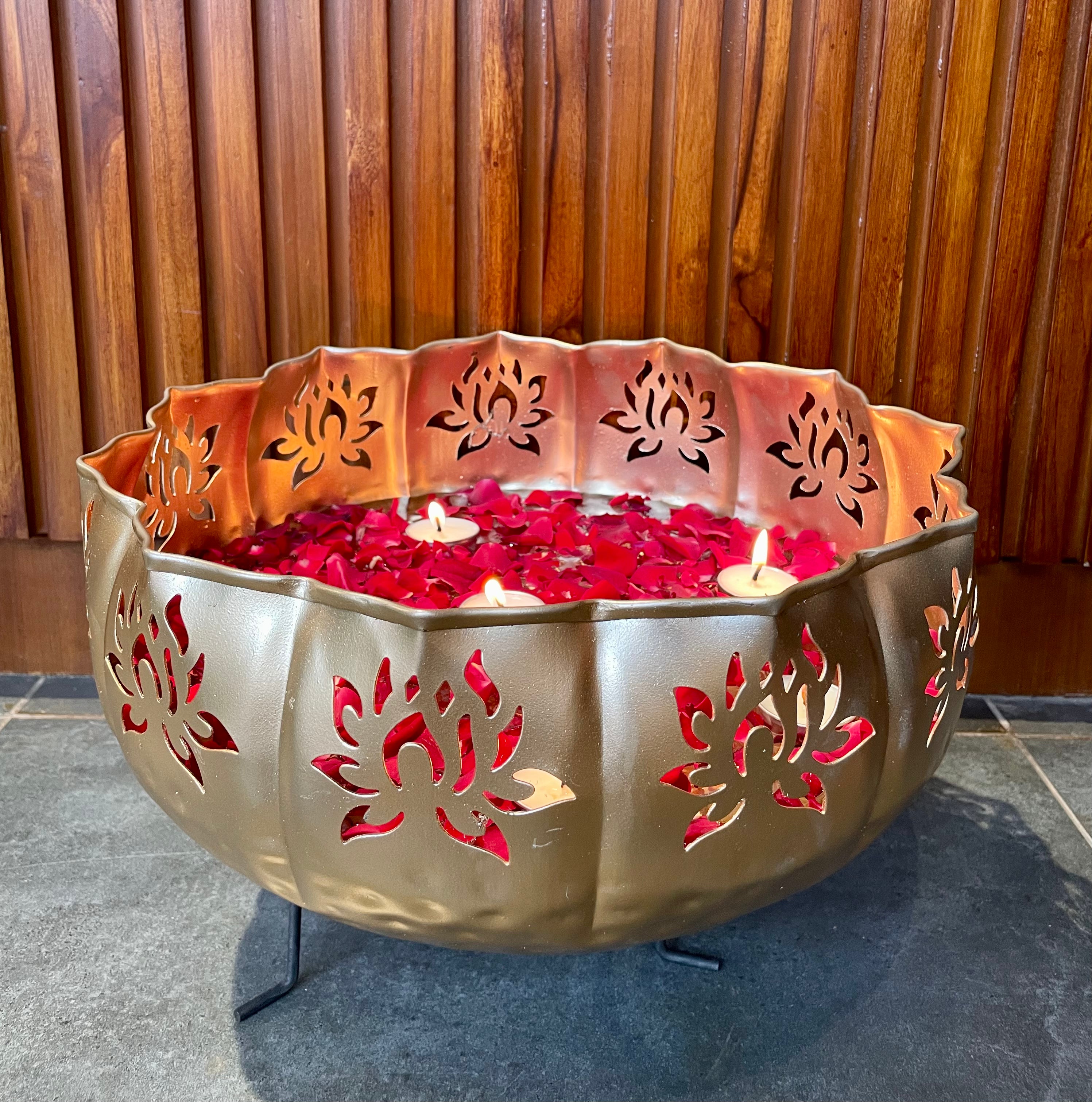 Elegant Designer Urli with Stand