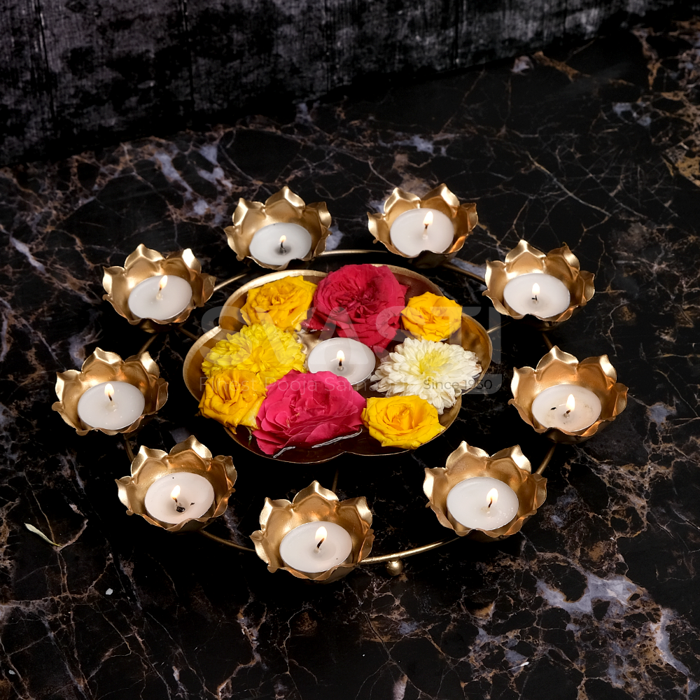 Rangoli Urli for Festive Ambiance