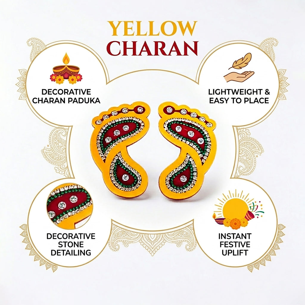 Laxmi Charan Paduka for Home Pooja