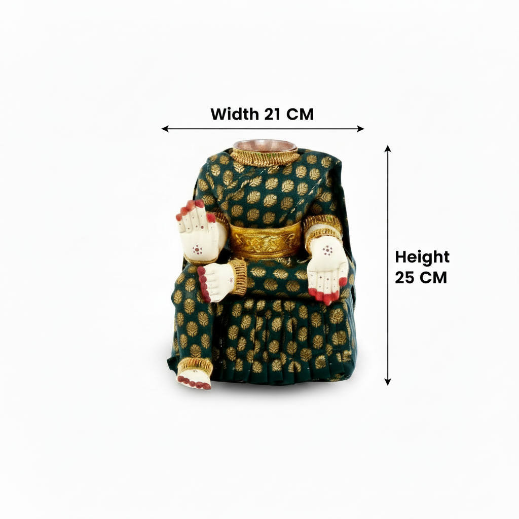 Varalakshmi Devi Idol Body (Excluding Face)