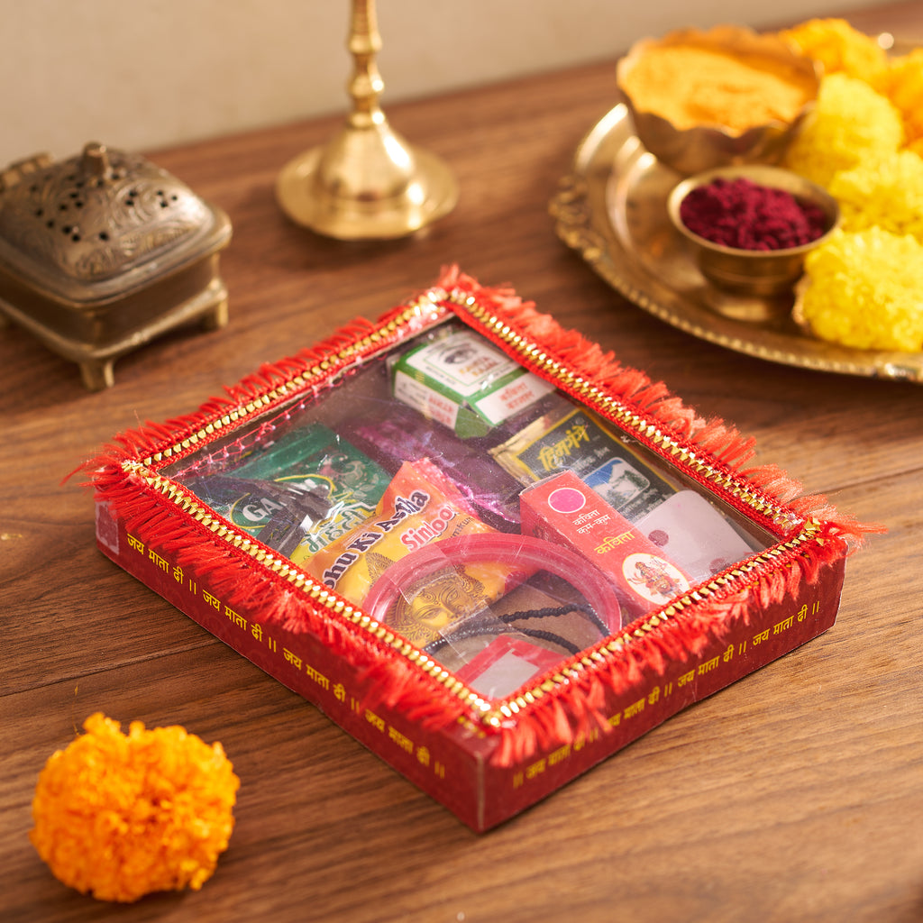 Mata Rani Shringar Set (14 Pcs).