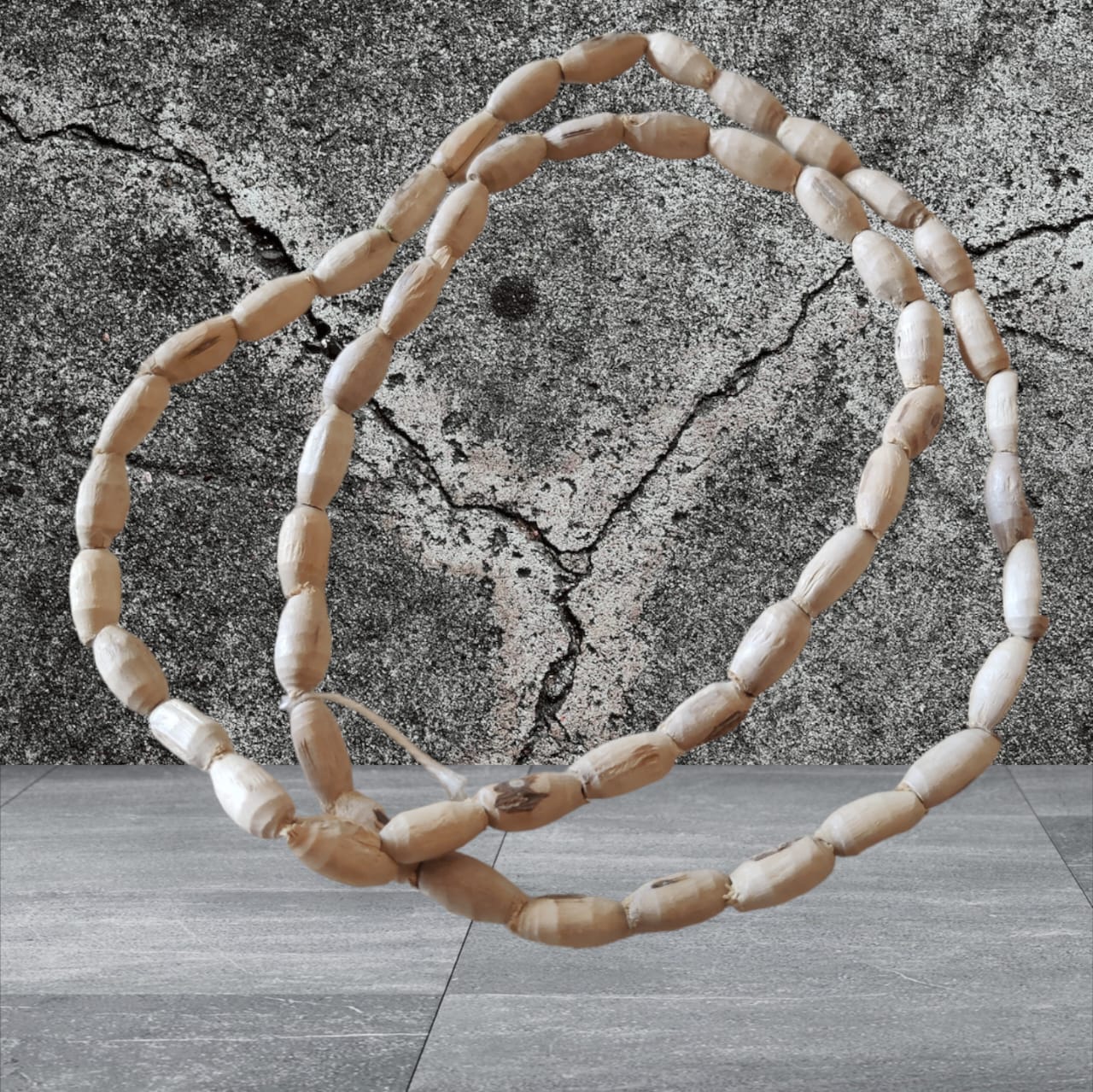 Original Square Tulasi Mala/Rosary