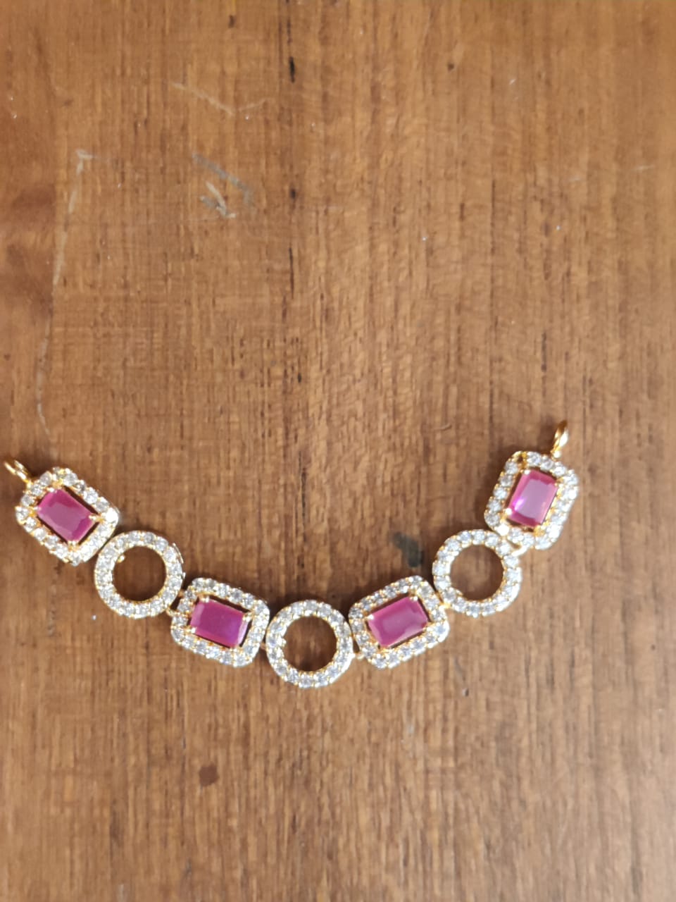 Ad-Ruby God Necklace / Kalasha Necklace