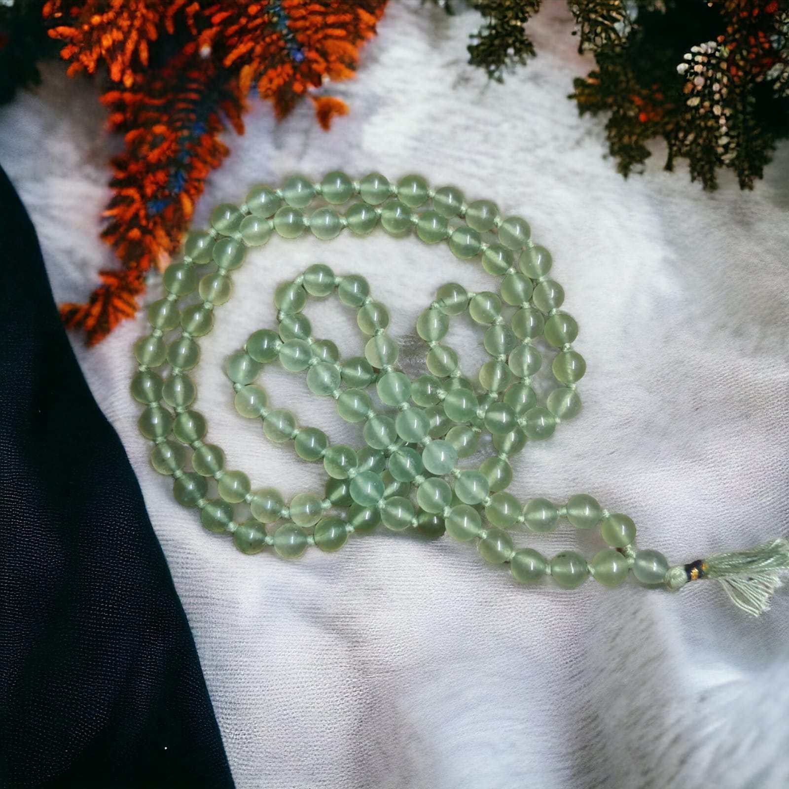 Light Green Aventurine Mala (8mm)
