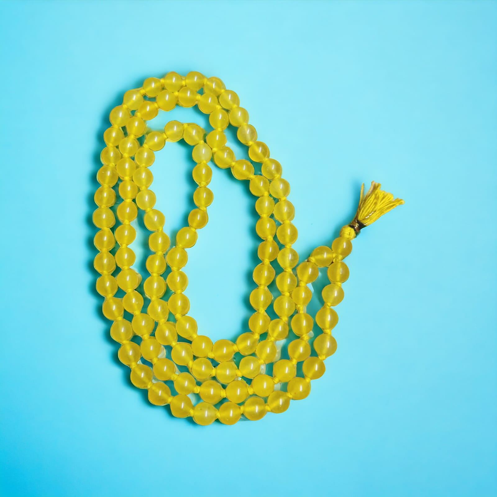 Yellow GemStone Mala