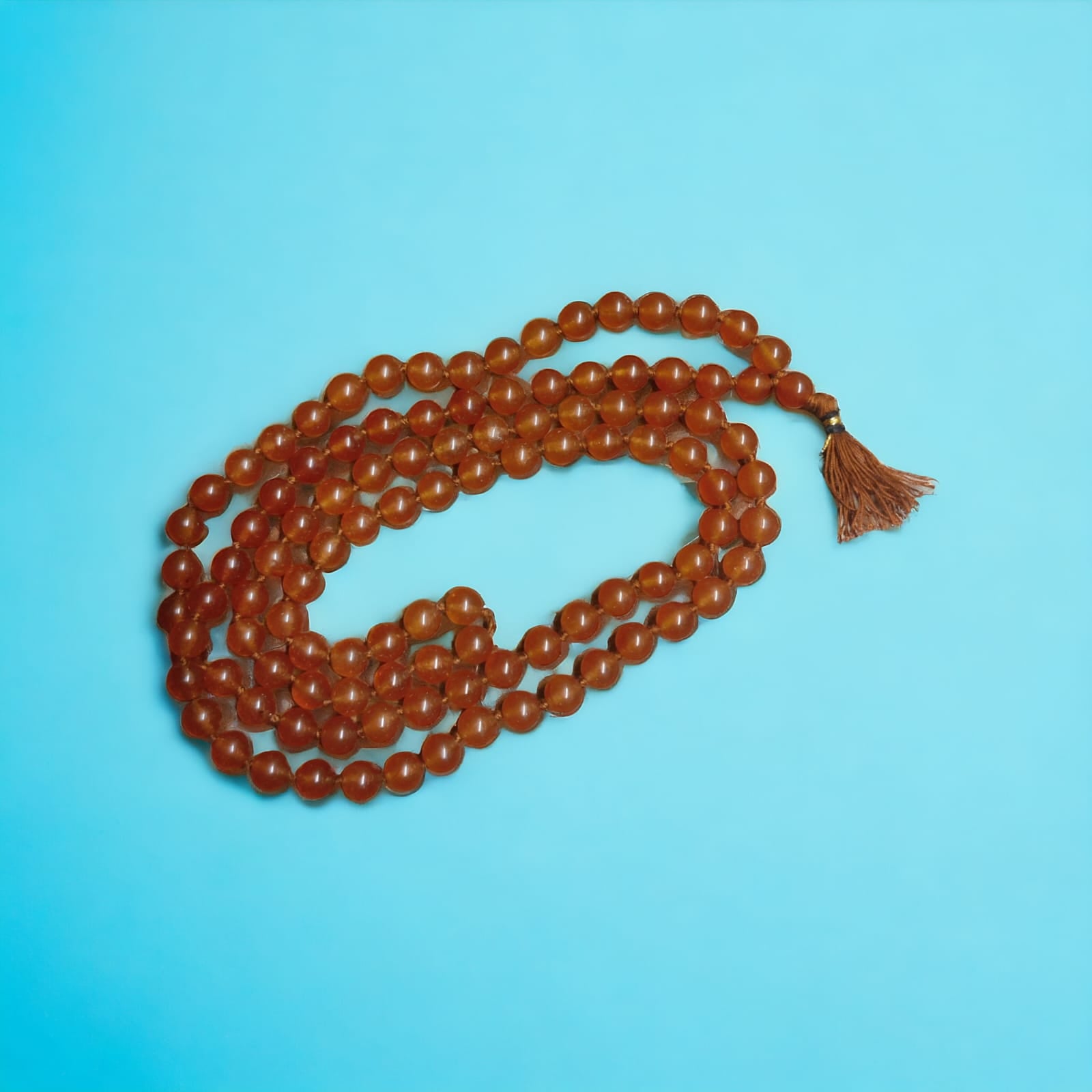 Red Onyx Stone Mala