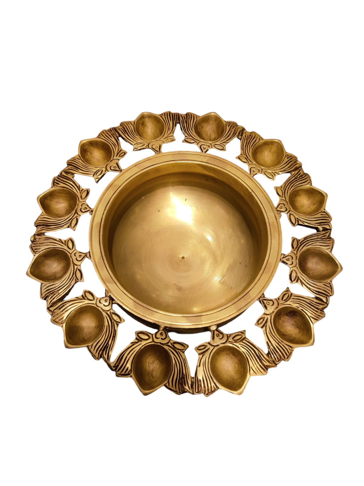 Brass Lotus Urli