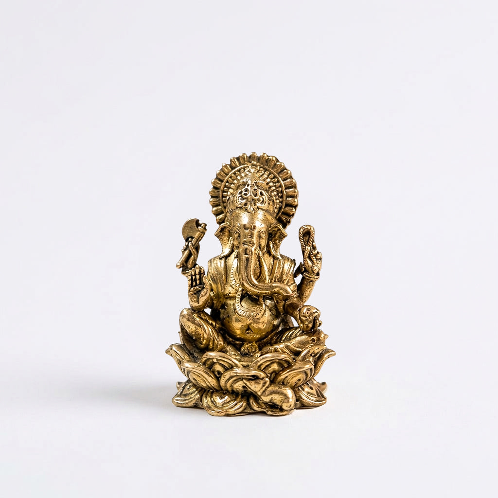 Brass Ganesh Idol