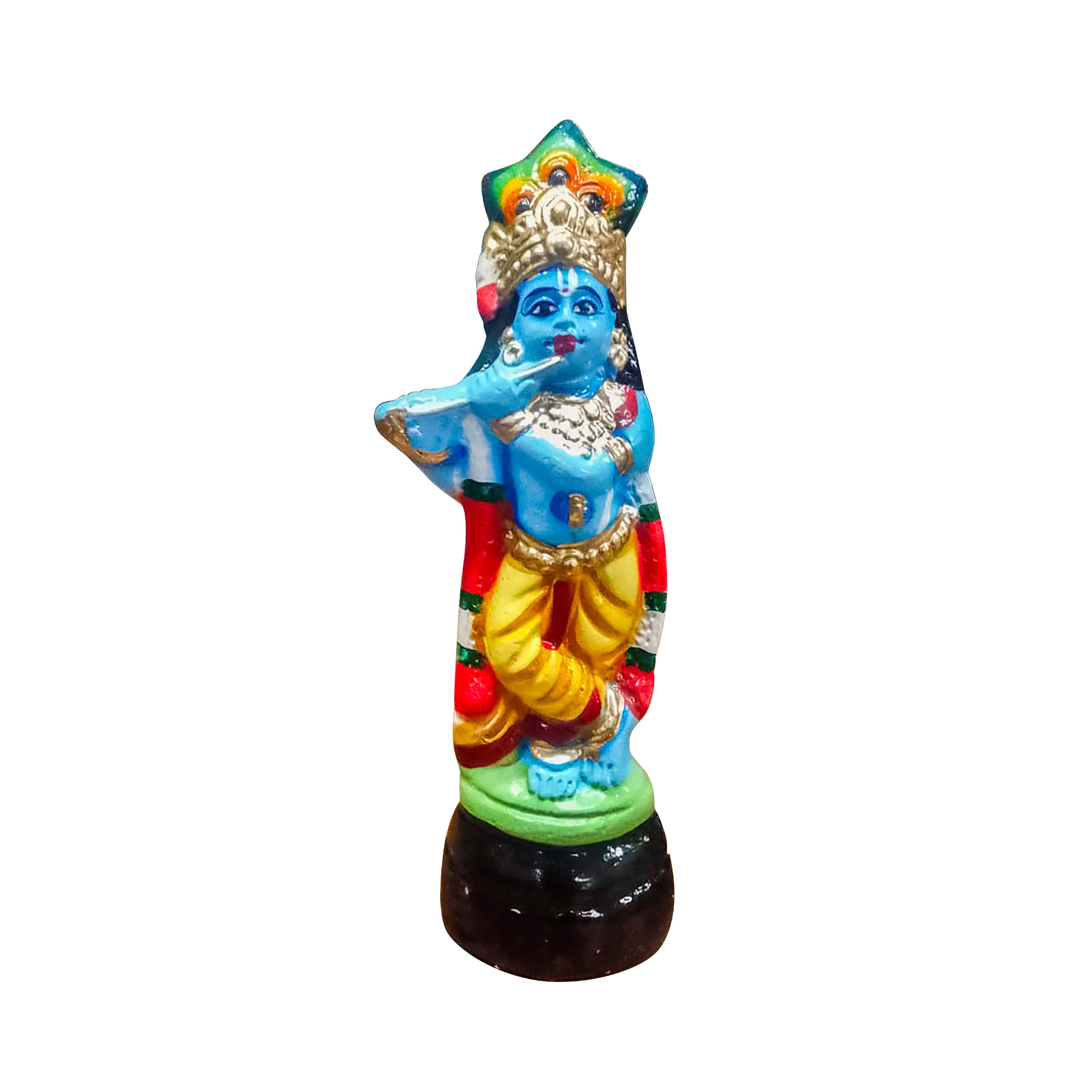 Clay Krishna Doll for Janmashtami