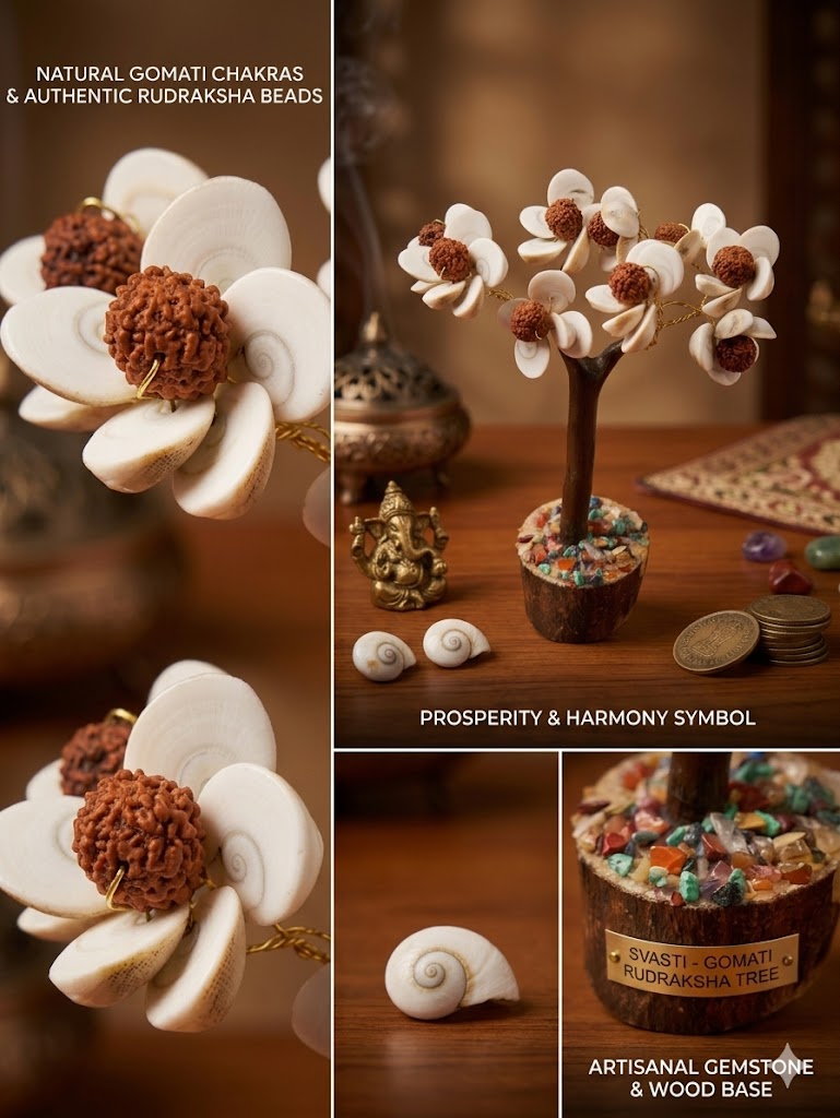Gomati Chakra and Rudraksha Prosperity Tree