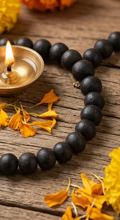 Sacred Karungali Wood Protection Bracelet