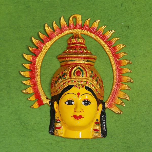 Lakshmi Face with Surya Mukut Plain / Decoration