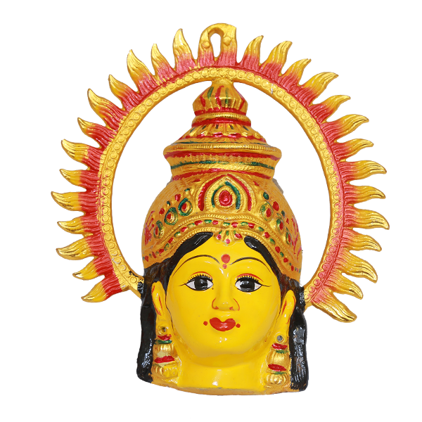 Lakshmi Face with Surya Mukut Plain / Decoration