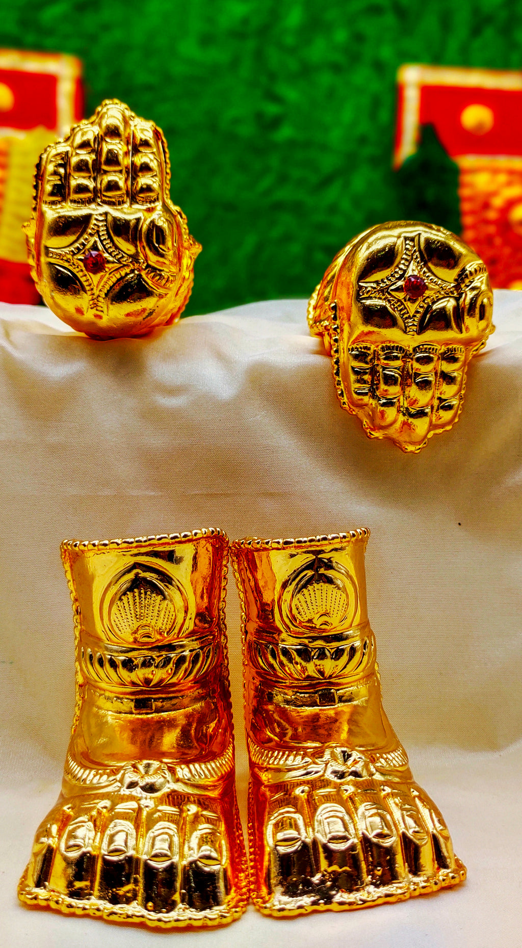 Ashta Paadam Divine Hand & Foot Decoration for Deity