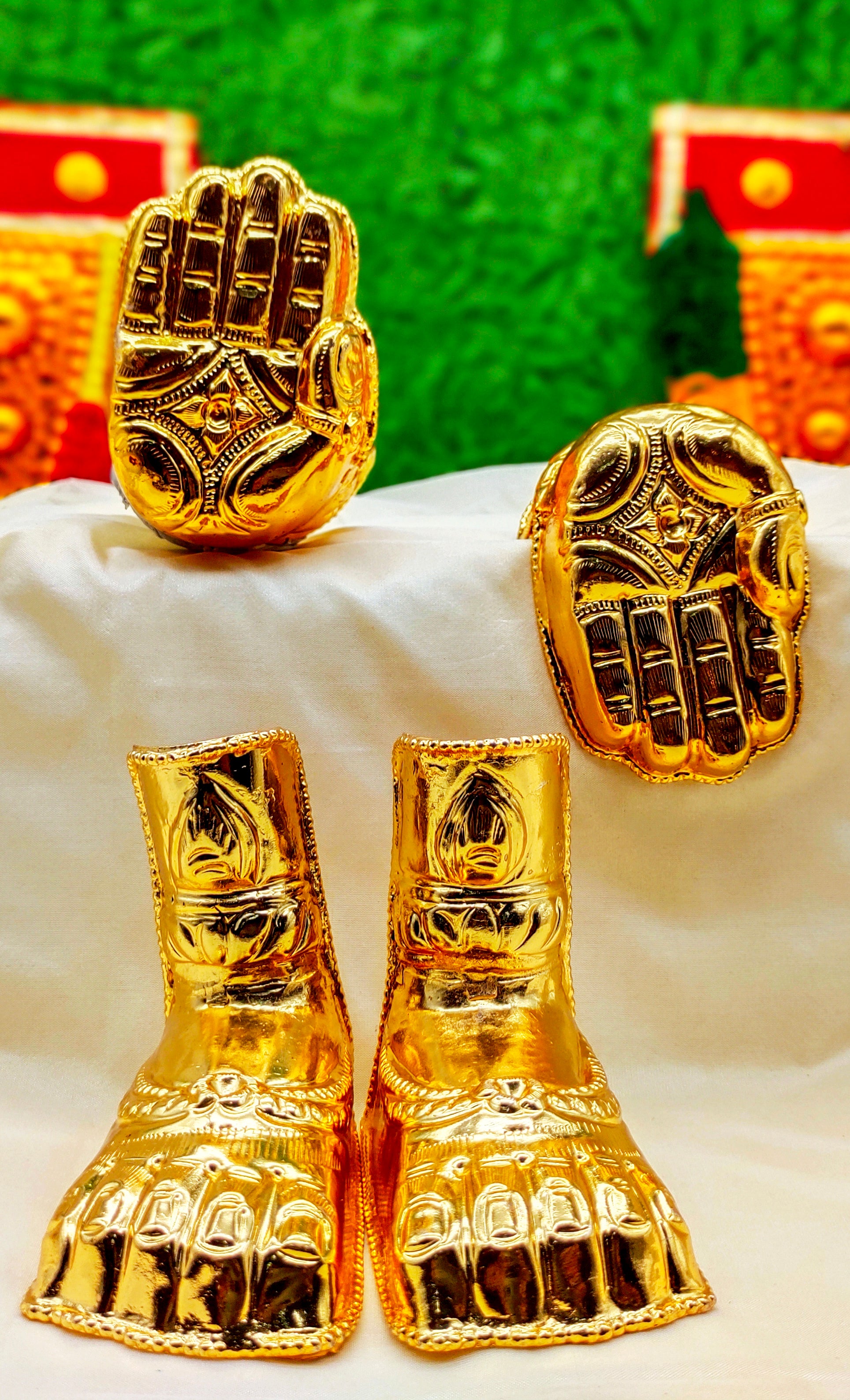 Ashta Paadam Divine Hand & Foot Decoration for Deity