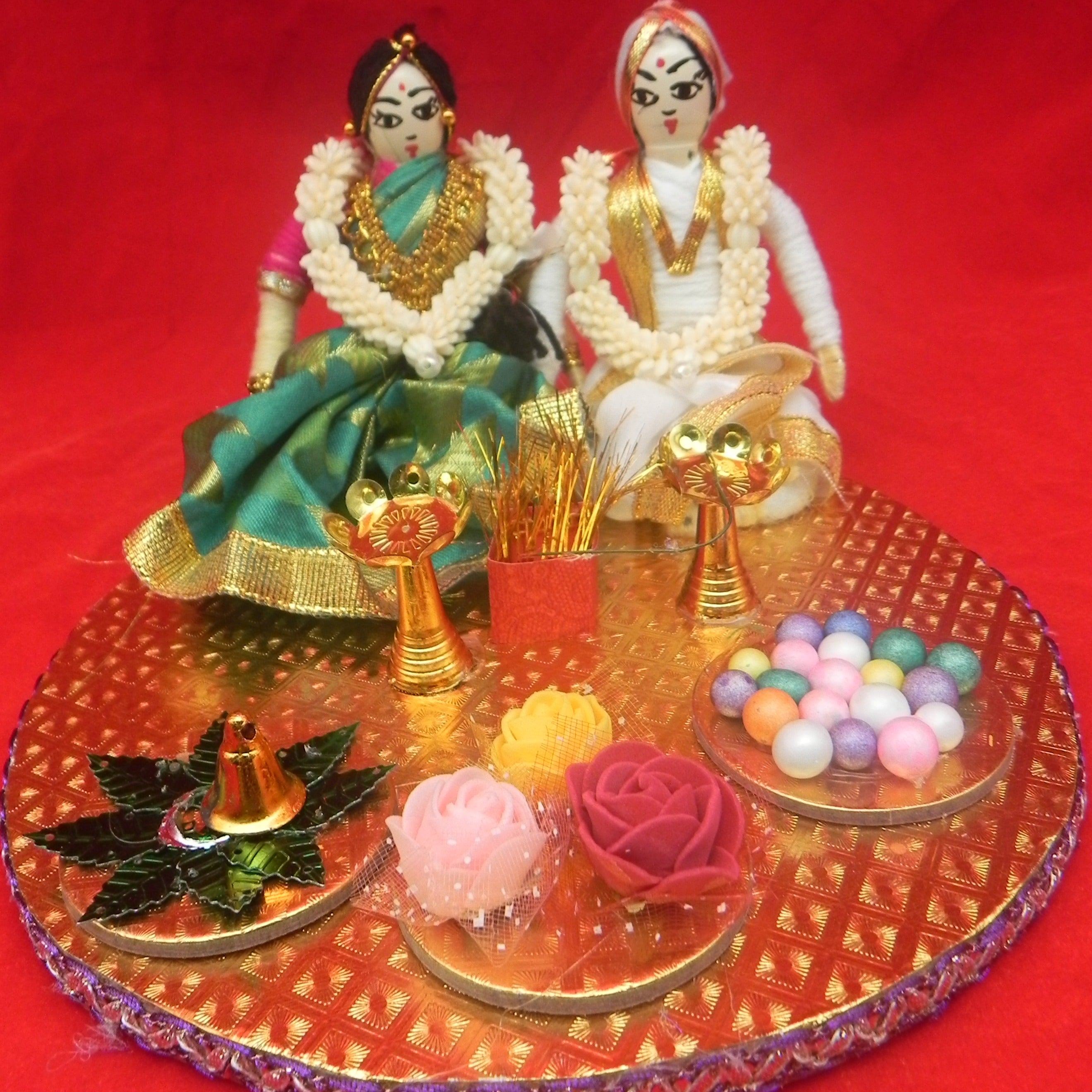 Marriage Wire Dolls (Set of 2 People)