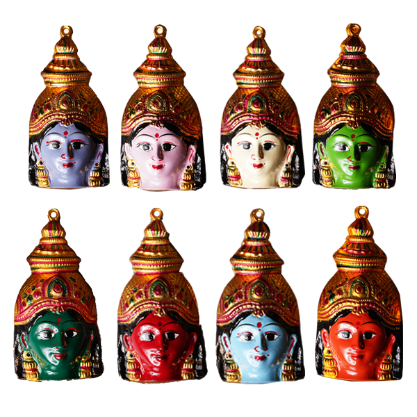 Ashtalakshmi Set with 8 Kalash