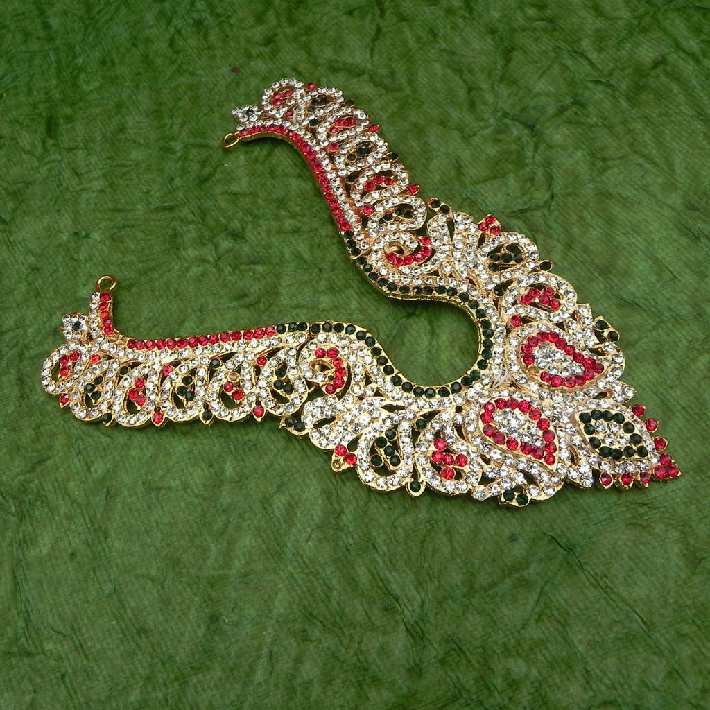 Stone Kavai Haara Height - 7 inch