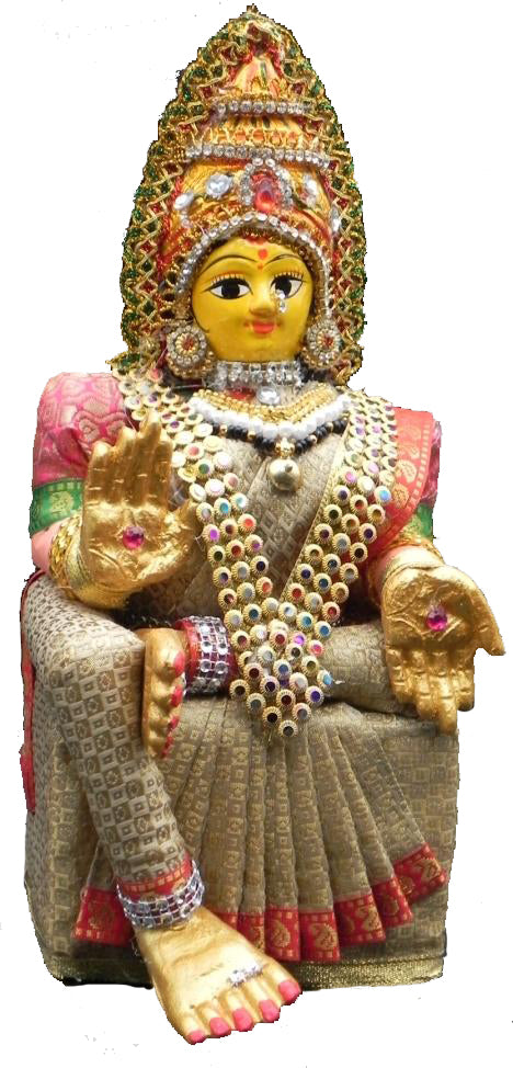 Decorated Lakshmi Idol