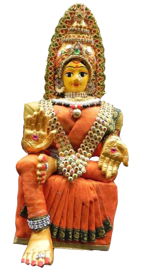 Decorated Lakshmi Idol