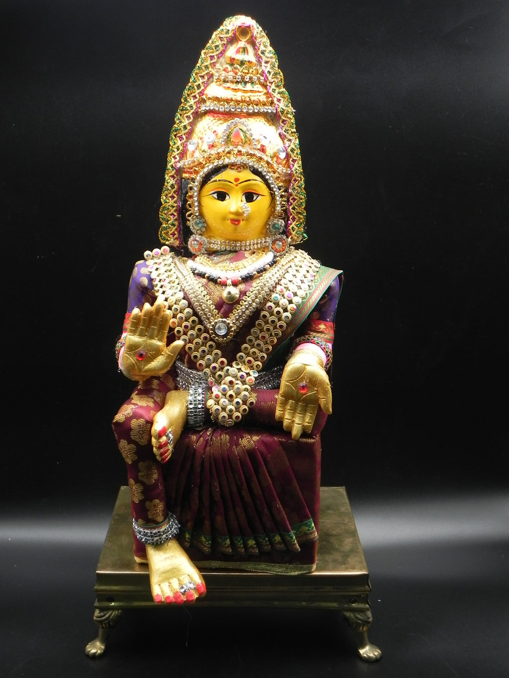 Decorated Lakshmi Idol