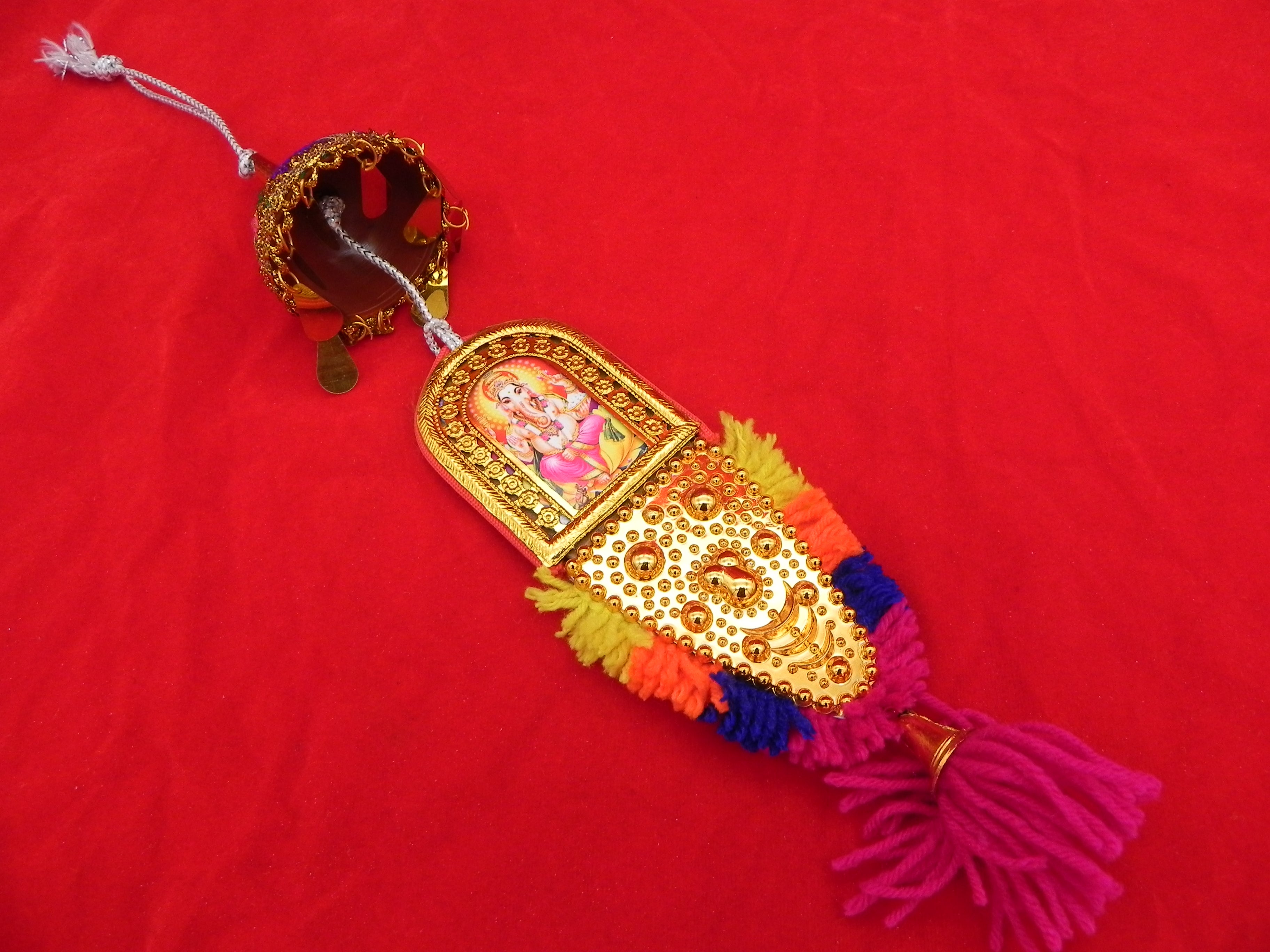 Pooja decoration / Car hanging