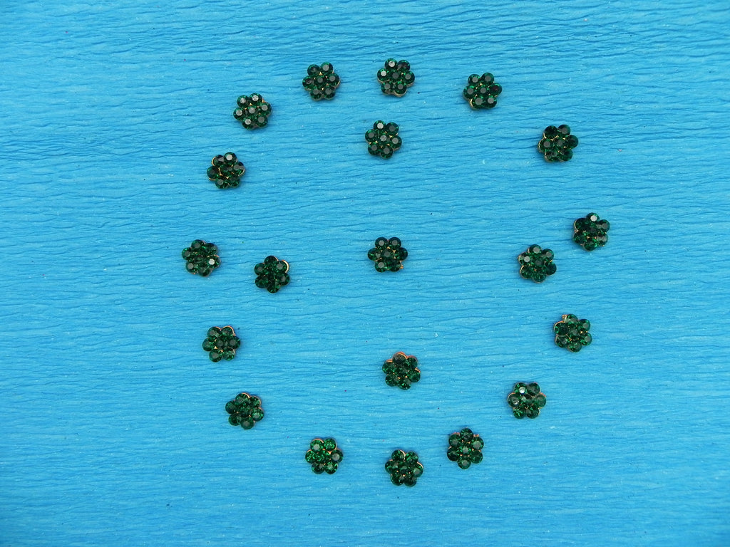 Barma Stones for Mantap, God Idols, and Faces - 24 Pieces Packet