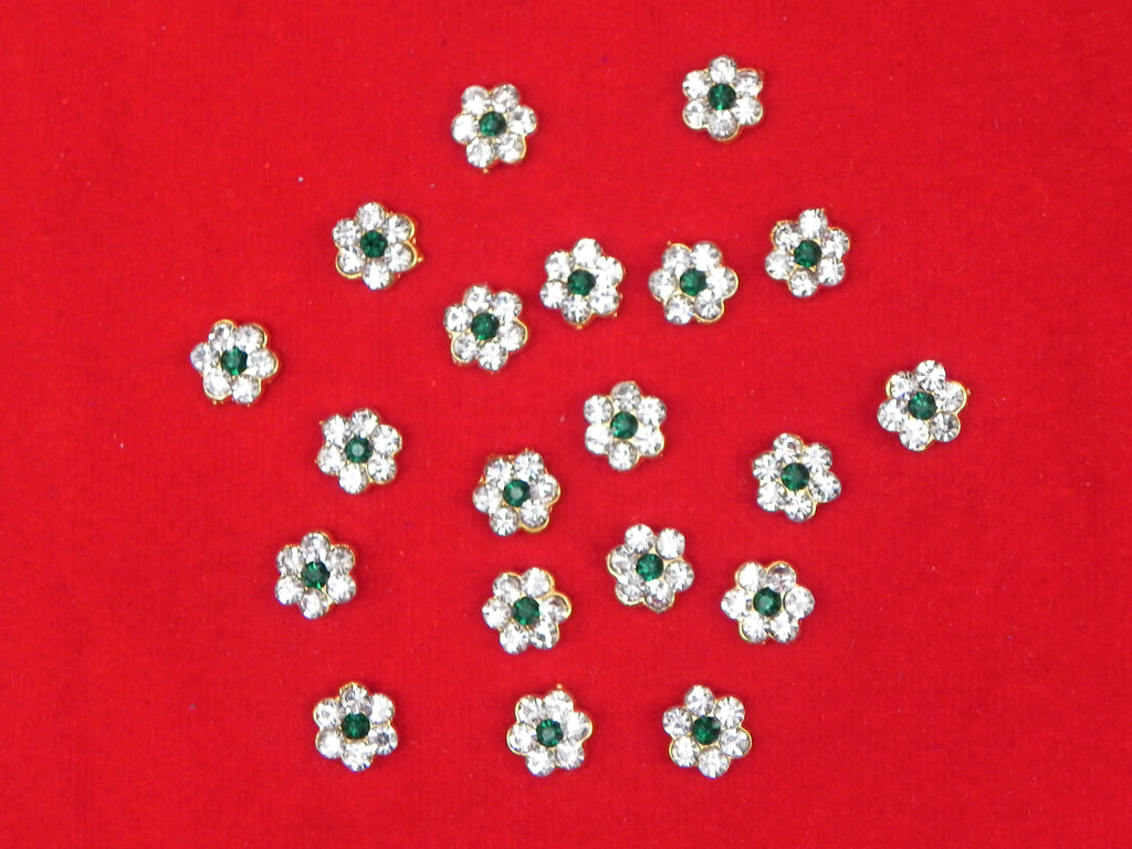 Barma Stones for Mantap, God Idols, and Faces - 24 Pieces Packet