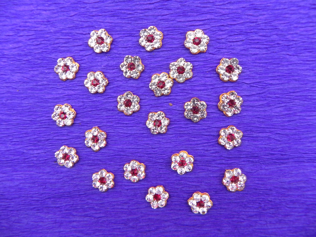 Barma Stones for Mantap, God Idols, and Faces - 24 Pieces Packet