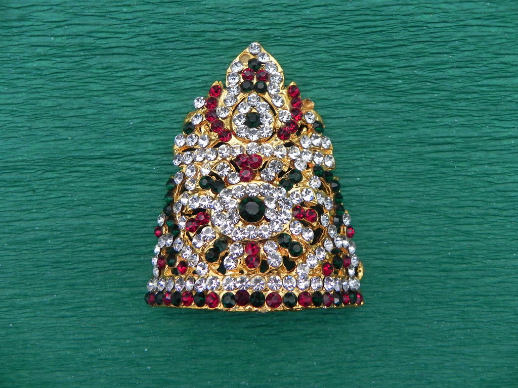 Stone Half Kirita / Crown for Small God Idols
