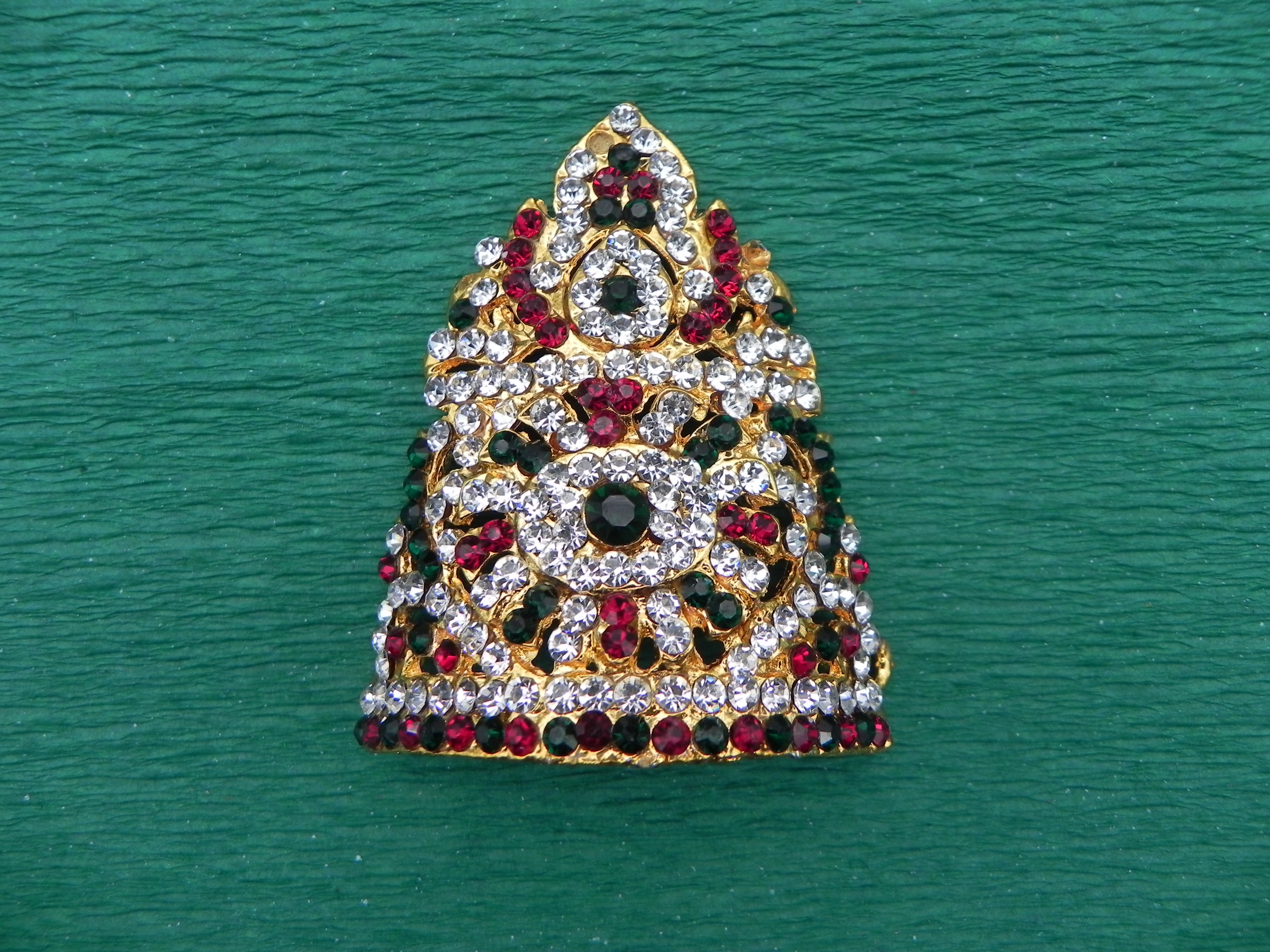 Stone Half Kirita / Crown for Small God Idols
