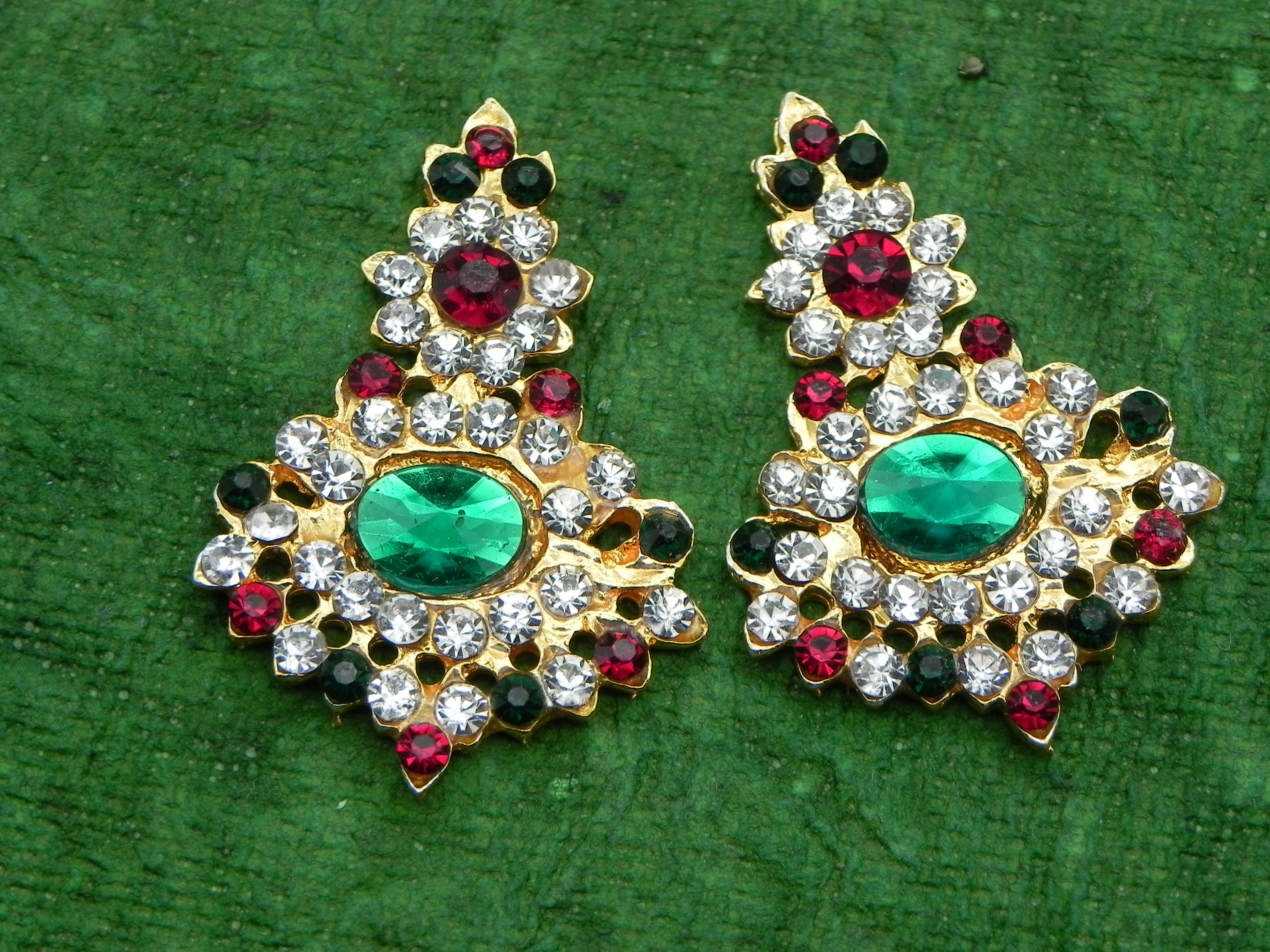 God's Earring Set with 888 Stones
