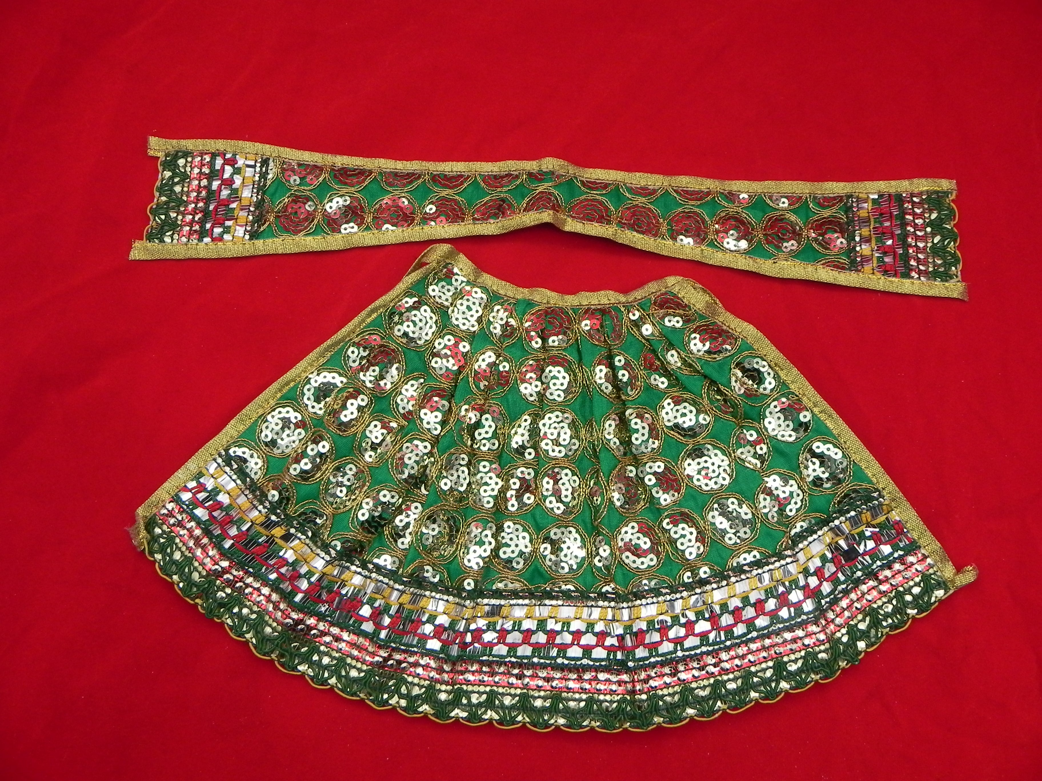 Lehanga and Patka set Height- 7 inch