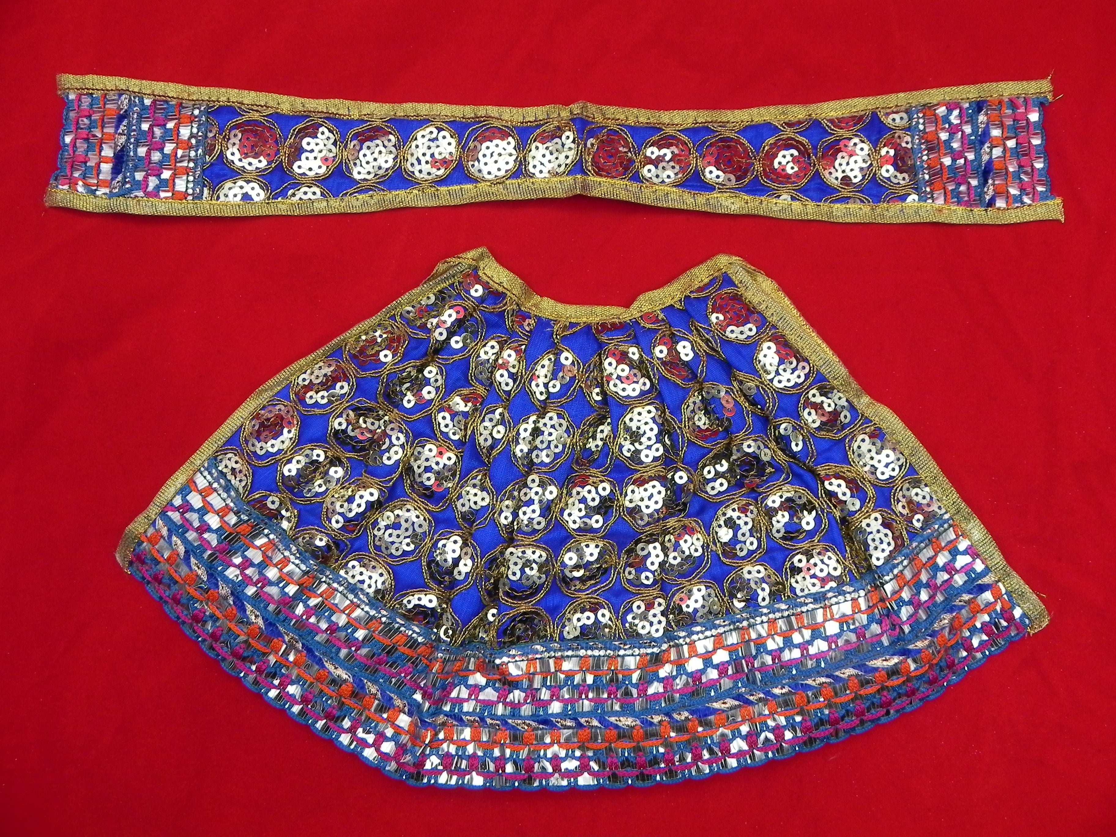 Lehanga and Patka set Height- 7 inch