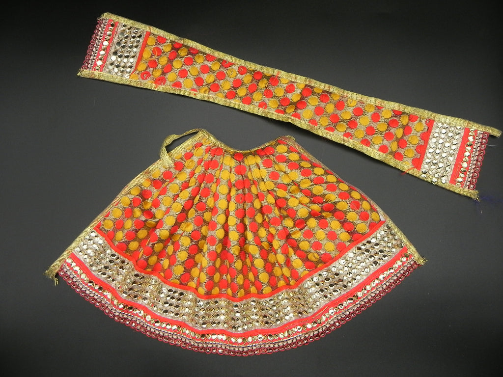 Lehanga and Patka set Height- 7 inch