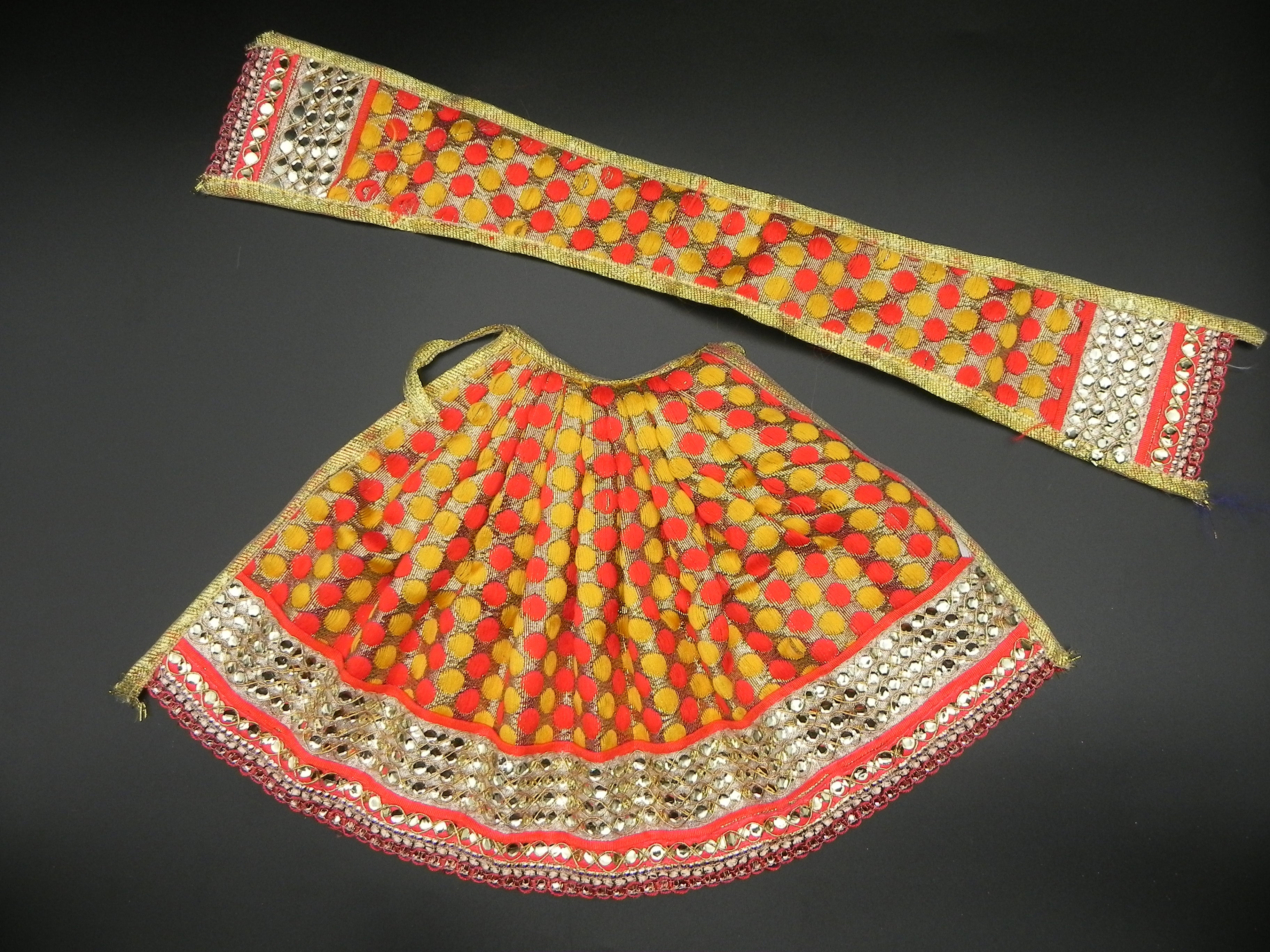 Lehanga and Patka set Height- 7 inch