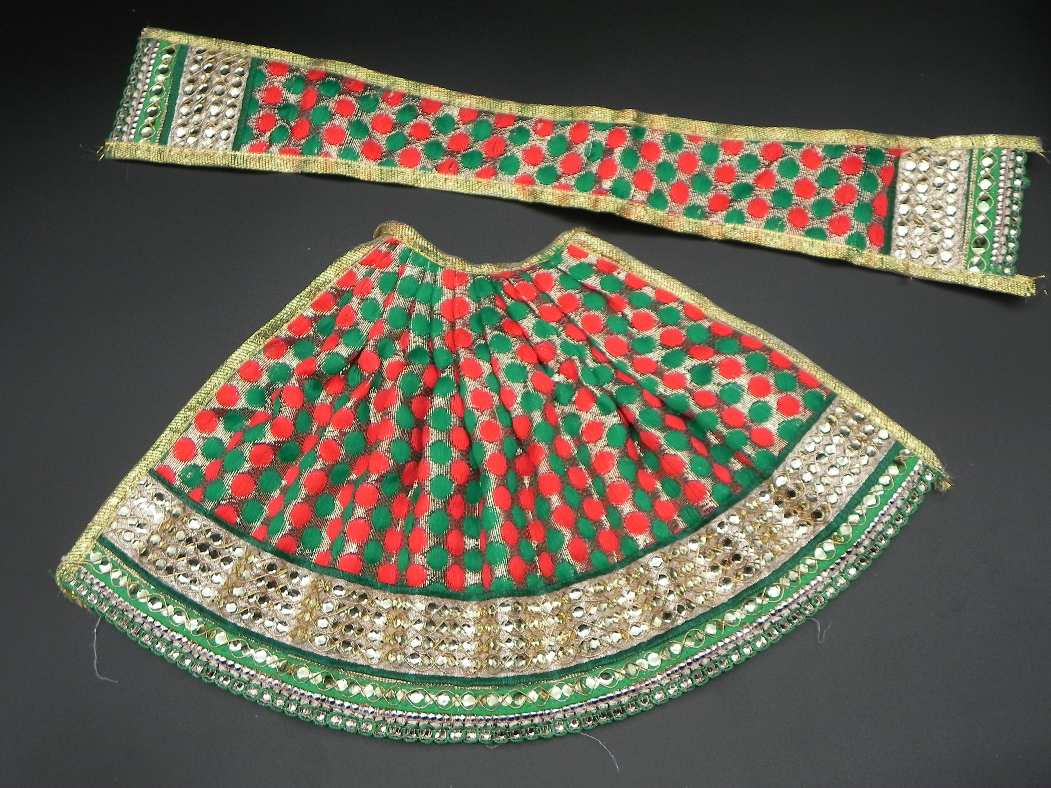 Lehanga and Patka set Height- 7 inch