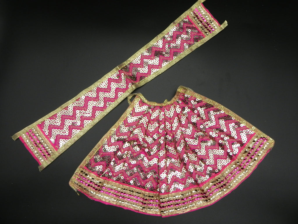 Lehanga and Patka set Height- 7 inch