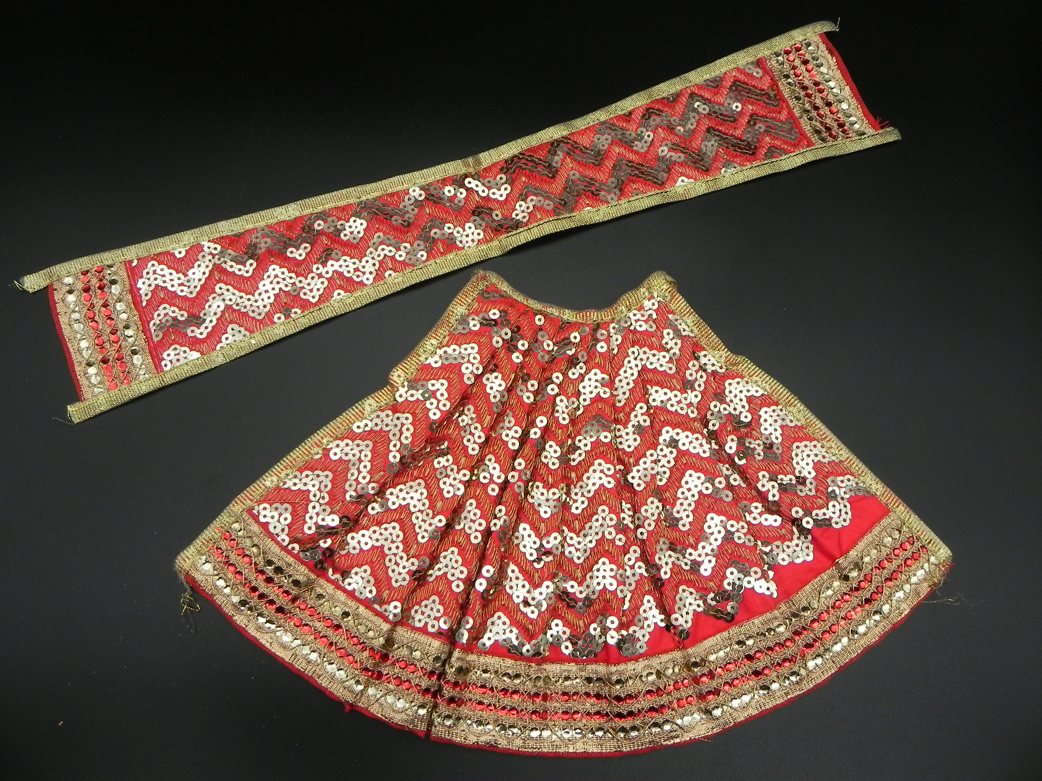 Lehanga and Patka set Height- 7 inch