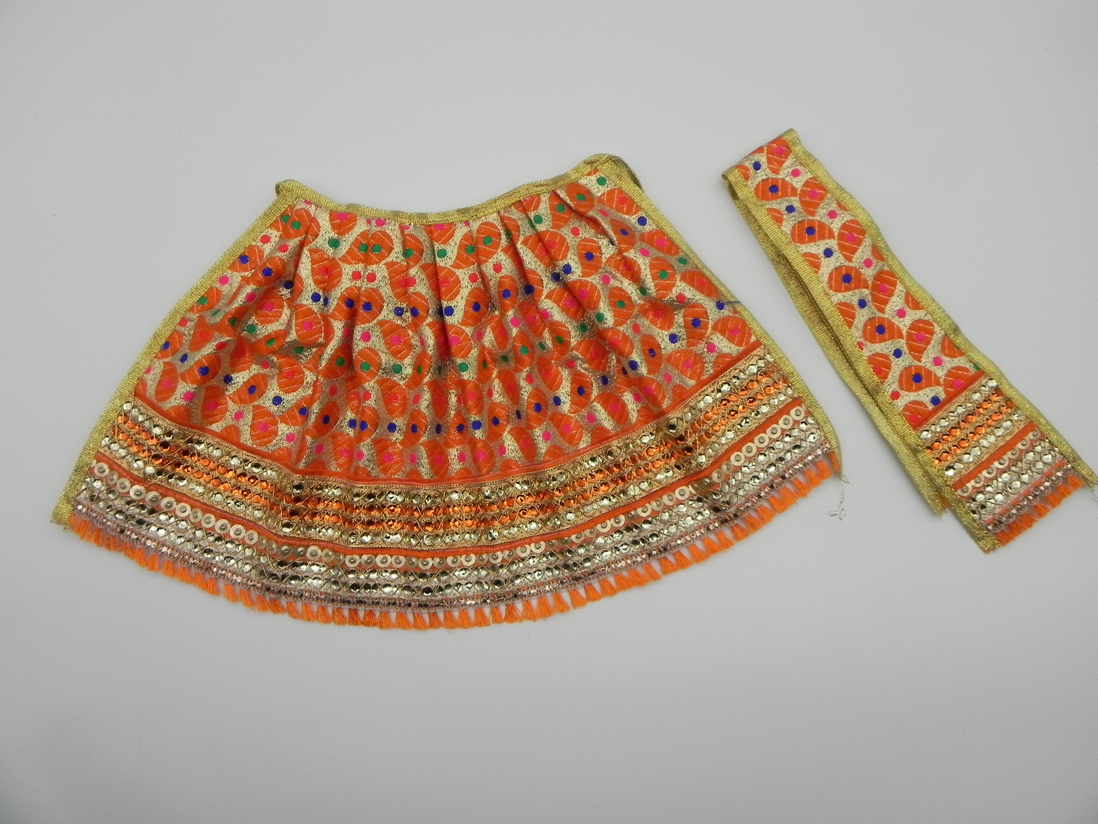 Lehanga and Patka set Height- 7 inch